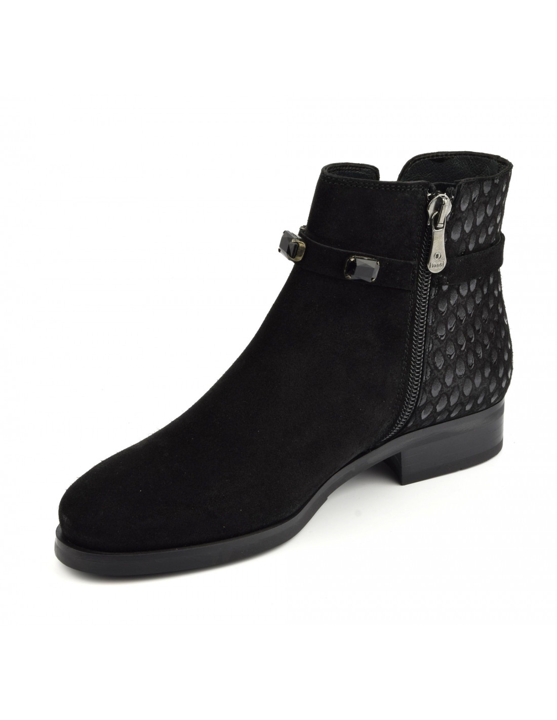 bottines femme lacets petit talon