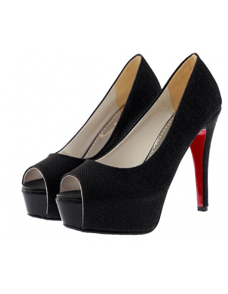 "Hedera" high heels small size women