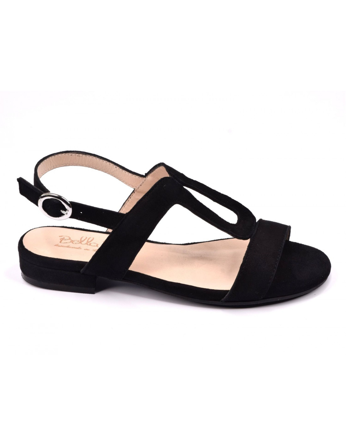 Sandalias Ante Negra Vox Bella B Talla 33 34 Liliboty