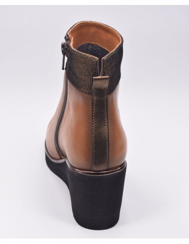 Compensée Ete CompensÃ©es Marron Ã©tÃ© Bottines Chaussure CompensÃ