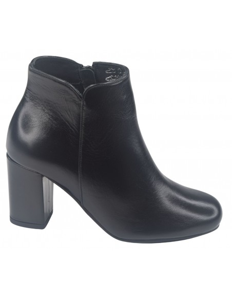 Bottines, Cuir Lisse Noir, Blau - Bella B, Femme Petite Pointure