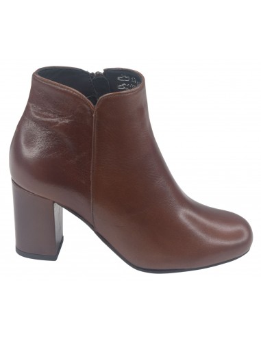 Bottines, Cuir Lisse Marron, Blau - Bella B, Femme Petite Pointure