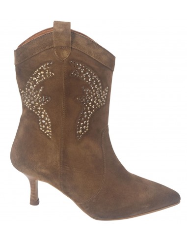 Bottes mi mollet camel on sale