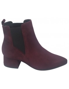 Boots Chelsea, Suédine Bordeaux, Vegie, Bella B, petites pointures 33 34 35