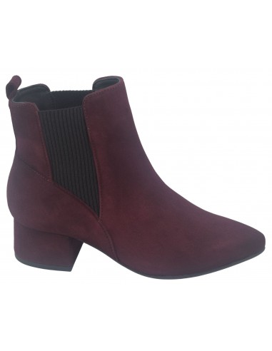 Boots Chelsea, Suédine Bordeaux, Vegie, Bella B, petites pointures 33 34 35