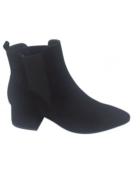 Boots Chelsea, Suédine Noir, Vegie, Bella B, petite pointure 33 34 35