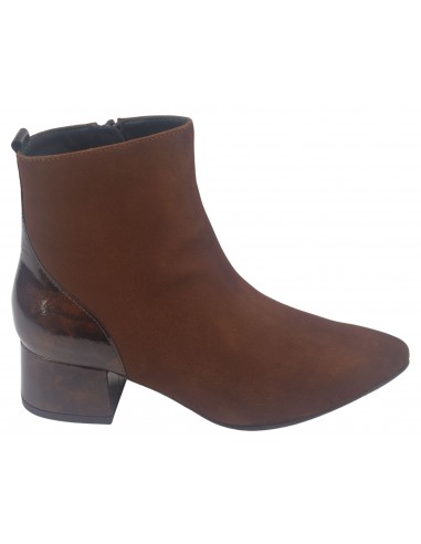 Boots, Daim Marron, Venus, Bella B, petites tailles 33 34 35