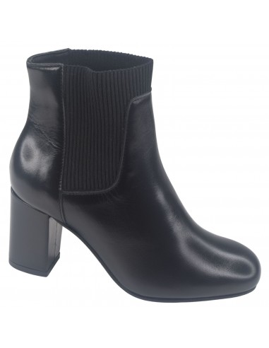 Bottines, Cuir Lisse Noir, Blondy - Bella B, femme petits pieds 33 34 35