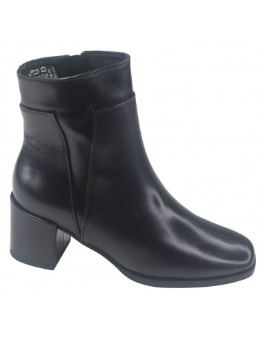 Bottines, Cuir Lisse Noir, Ziara - Bella B, femme petites tailles