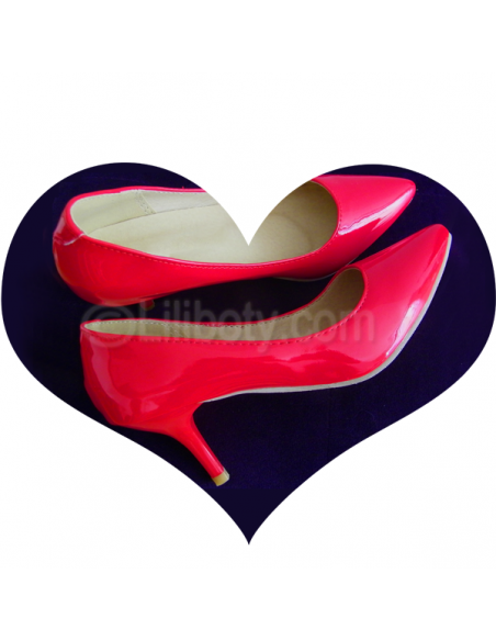 Zapatos rojos mujer talla pequeña