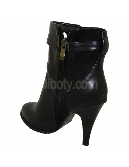 Women&#39;s Inula black ankle boots
