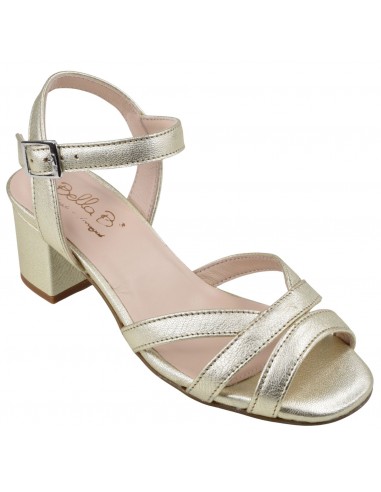 Sandales cuir or Asterias Bella B – petites pointures femme 33 34
