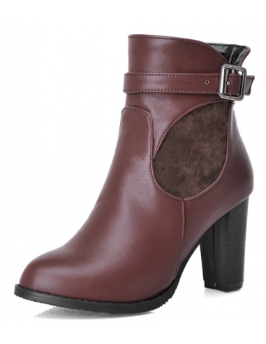 Women&#39;s Iris brown ankle boots