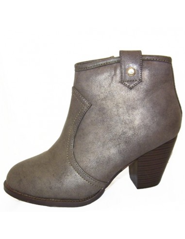 Pearl brown ankle boots women size 36