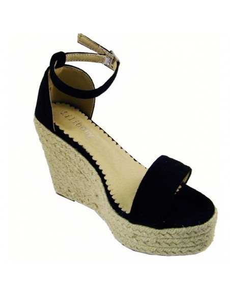 "Mimosa" wedge sandals