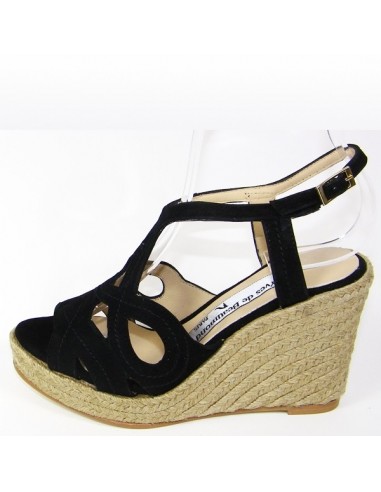 alpargatas negras mujer