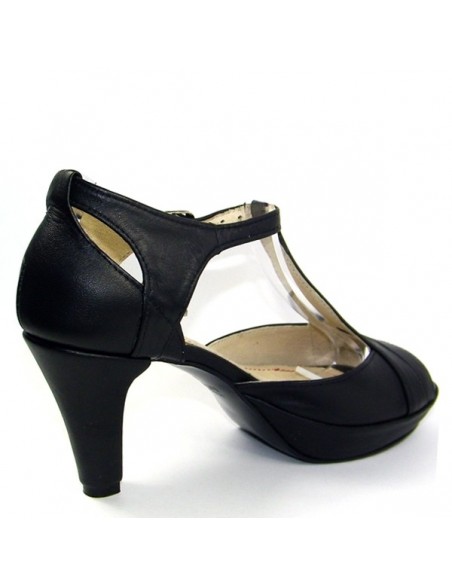 CREATION Liliboty "Rhodea" black with small heels