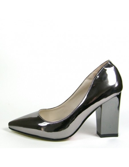 "Argentis" square heeled sandals