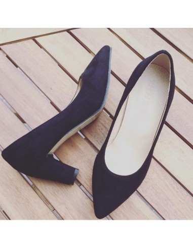 Pumps with thick heels