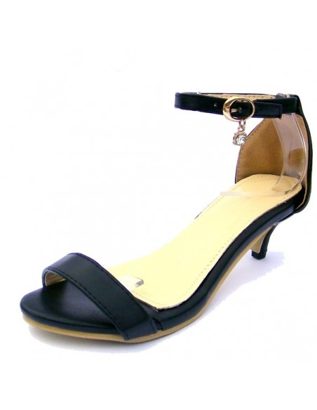 Open sandals with small heels of 5 cm "Elaeis"