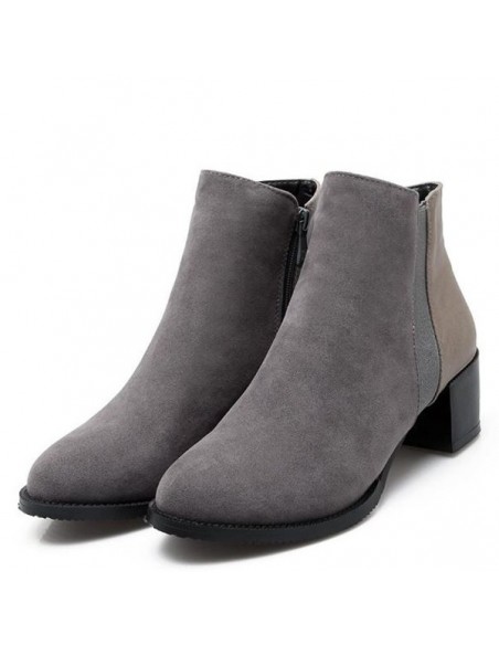Colchique Gray Boots
