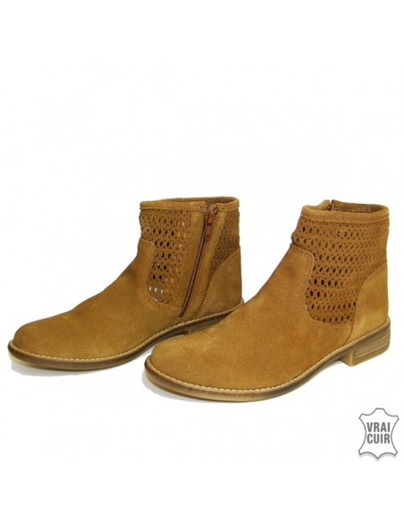 Openwork ankle boots "Bellamy" woman girl
