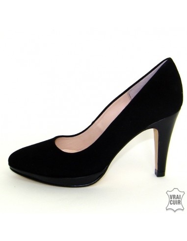 Escarpins noirs à plateforme yves de beaumond petite pointure femme Escarpins noirs à plateforme yves de beaumond petite pointure femme