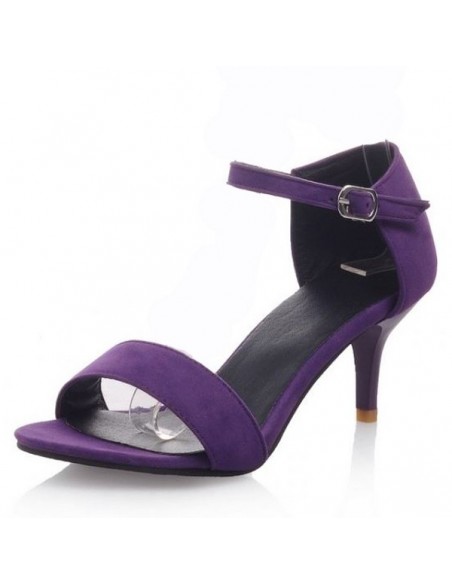 Sandali viola "Ipomee" scarpe da donna di piccole dimensioni