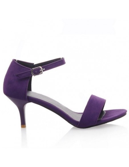 Sandali viola "Ipomee" scarpe da donna di piccole dimensioni