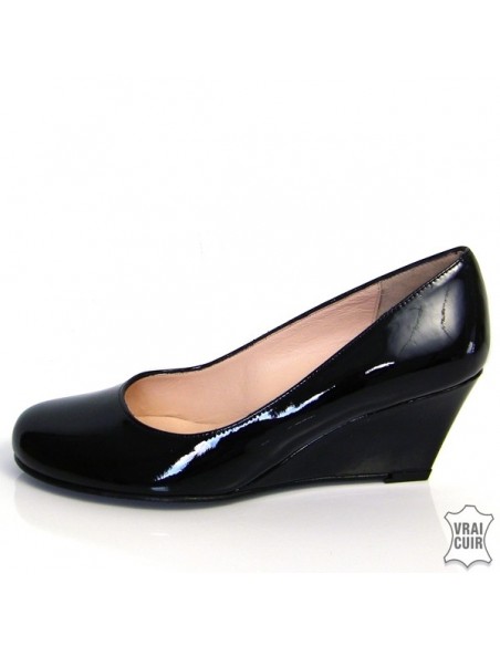 women shoes small size Patent heeled pumps 4179