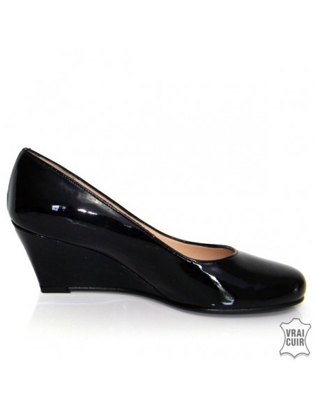 women shoes small size Patent heeled pumps 4179