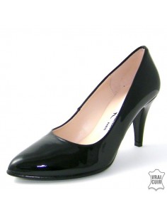 Zapatos negros de charol para mujer, talla pequeña 32 33 34 35 yves de beaumond