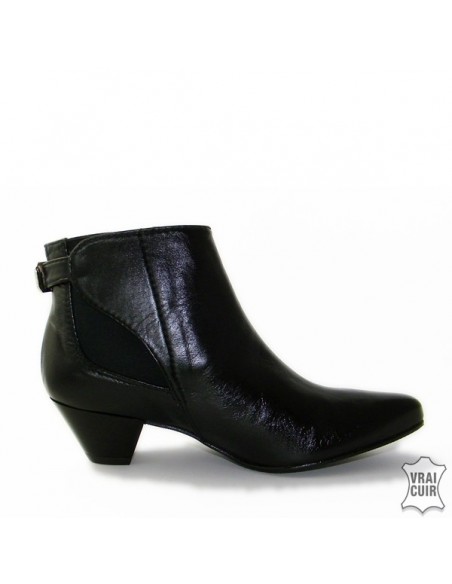 Yves de beaumond small size women ankle boots "Mi-113" small size 32 33 34 35