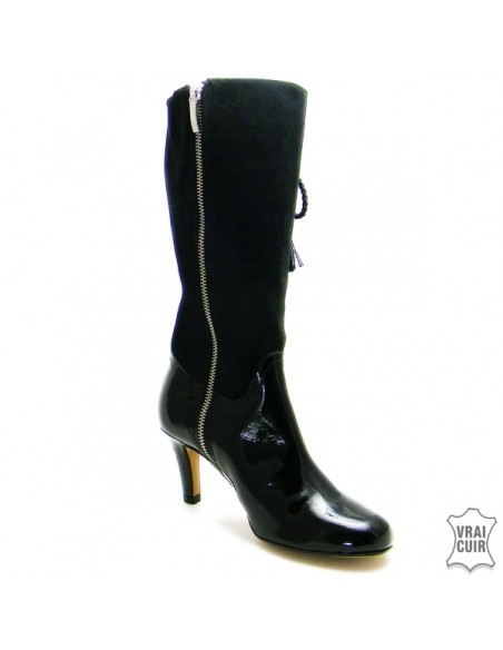 Botas negras "ZC0277" tallas pequeñas mujer zoo calzados