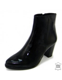 Black patent ankle boots "7802", Dansi, women&#39;s small sizes