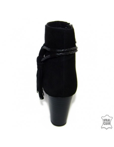 Dansi black ankle boots "7801" Dansi women small sizes