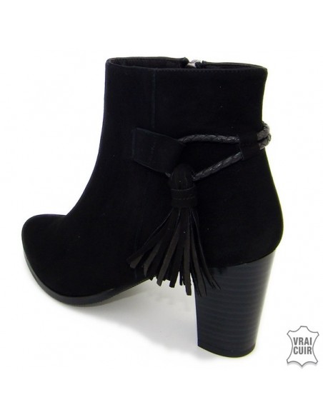 Dansi black ankle boots "7801" Dansi women small sizes