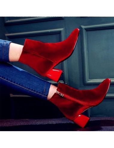 Botas rojas "Dorothy" talla 33 talla 34 mujer