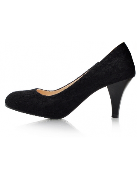 "Aster" black pumps Small size
