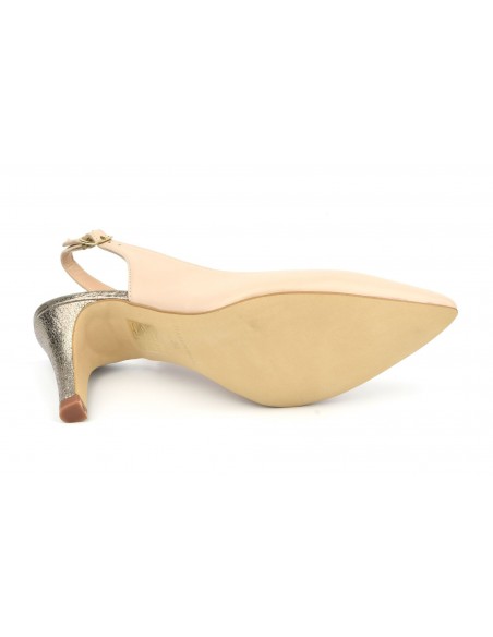 Pumps, mat leather, nude beige, ZC0281, Zoo Calzados