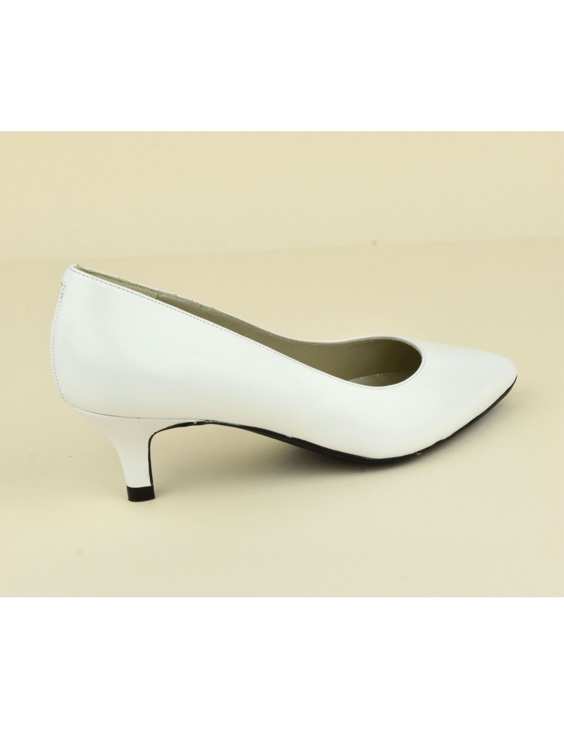 white small heel