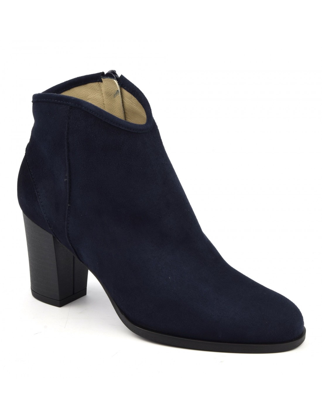 next navy ankle boots