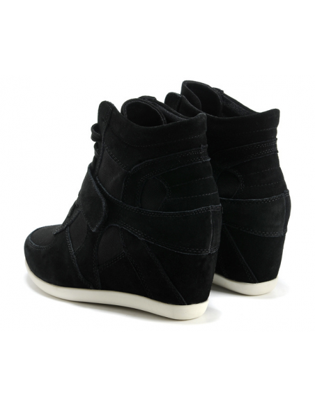 Black wedge sneakers Small size