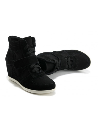 Zapatillas con cuña negras Talla pequeña Zapatillas con cuña negras Talla pequeña