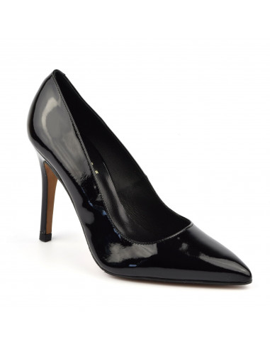 Black Patent Leather Pumps 1560 Dansi Size 32-33-34-35 Liliboty