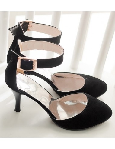 Black "Daphne" pumps, small size Black "Daphne" pumps, small size